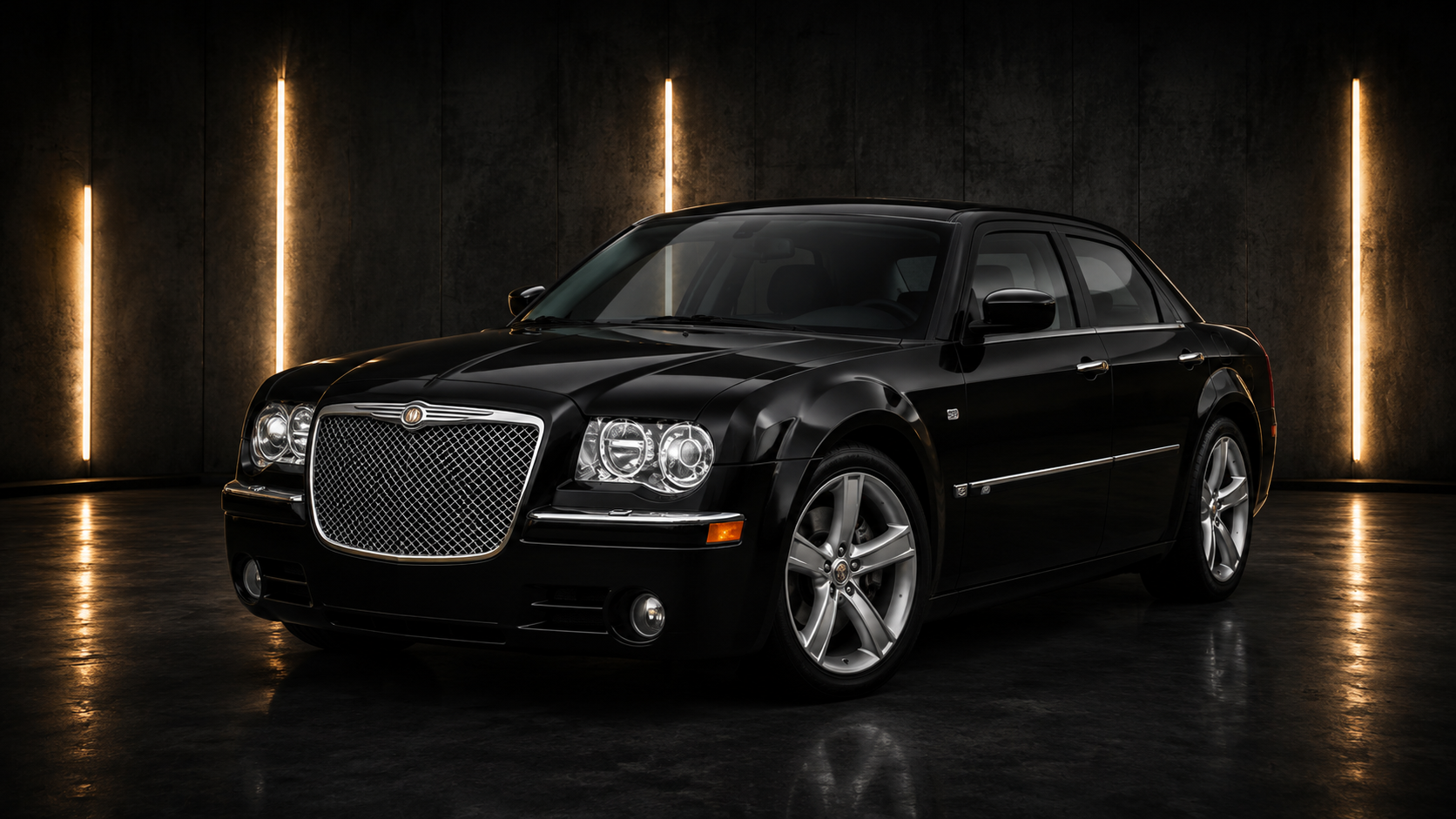 Chrysler 300C luxury sedan rental in Lahore from Platinum Executive Travels